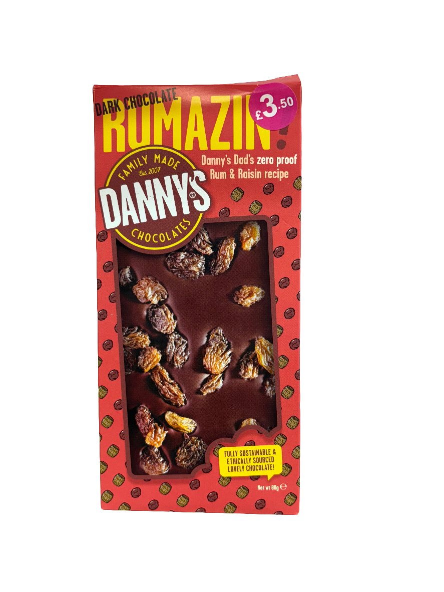 Danny’s Rumrazin Dark Chocolate