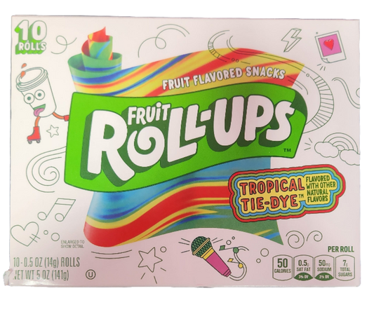 Fruit Roll-Ups Tropical Tie-Dye