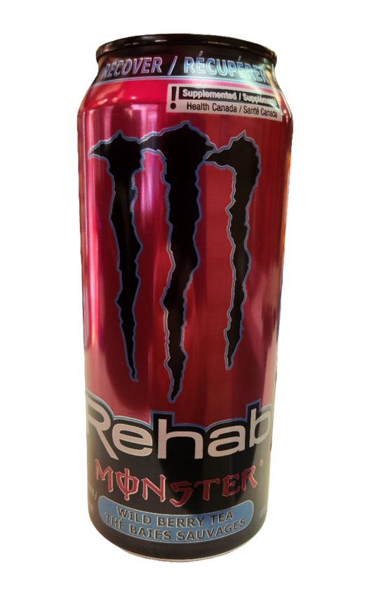 Monster Rehab Wild Berry Tea