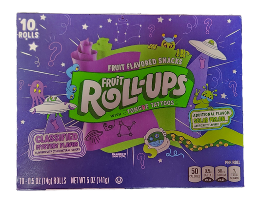 Fruit Roll-Ups Classified Mystery & Solar Melon