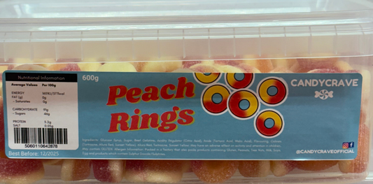 Candy Crave Peach Rings