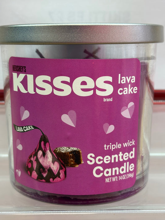 Hersheys Kisses Lava Cake Candle