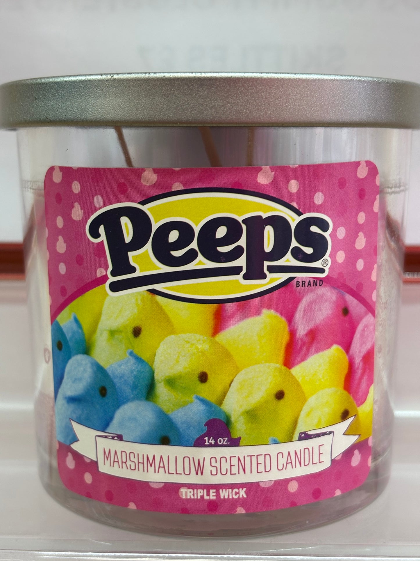 Peeps Pink Marshmallow USA Candle