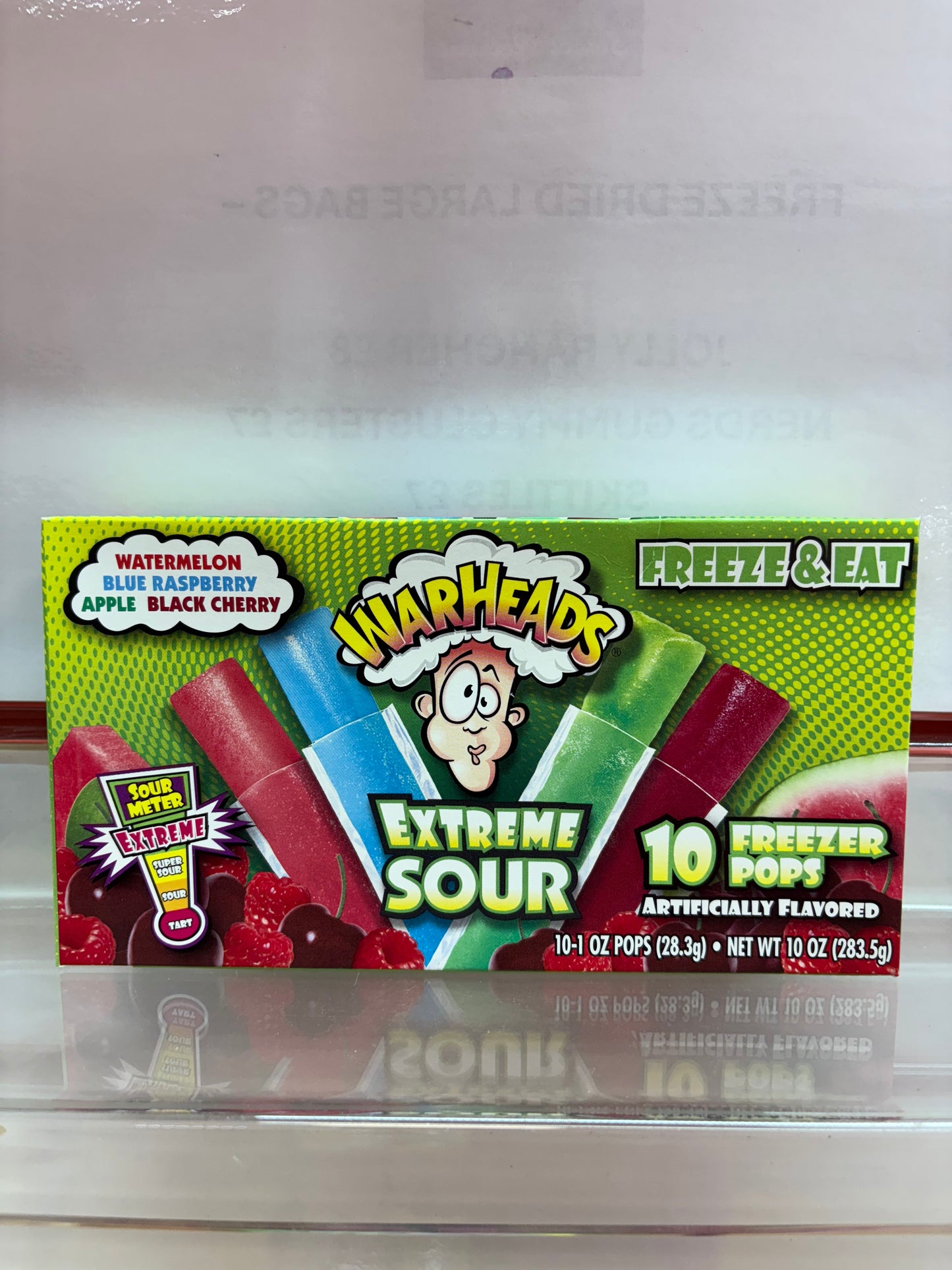 Warheads Ice Pops 10 Pack