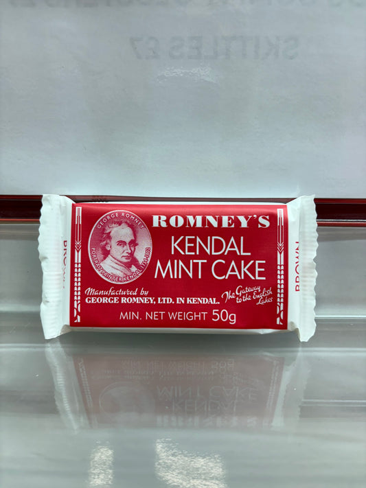 Romneys Brown Kendal Mint Cake 50g