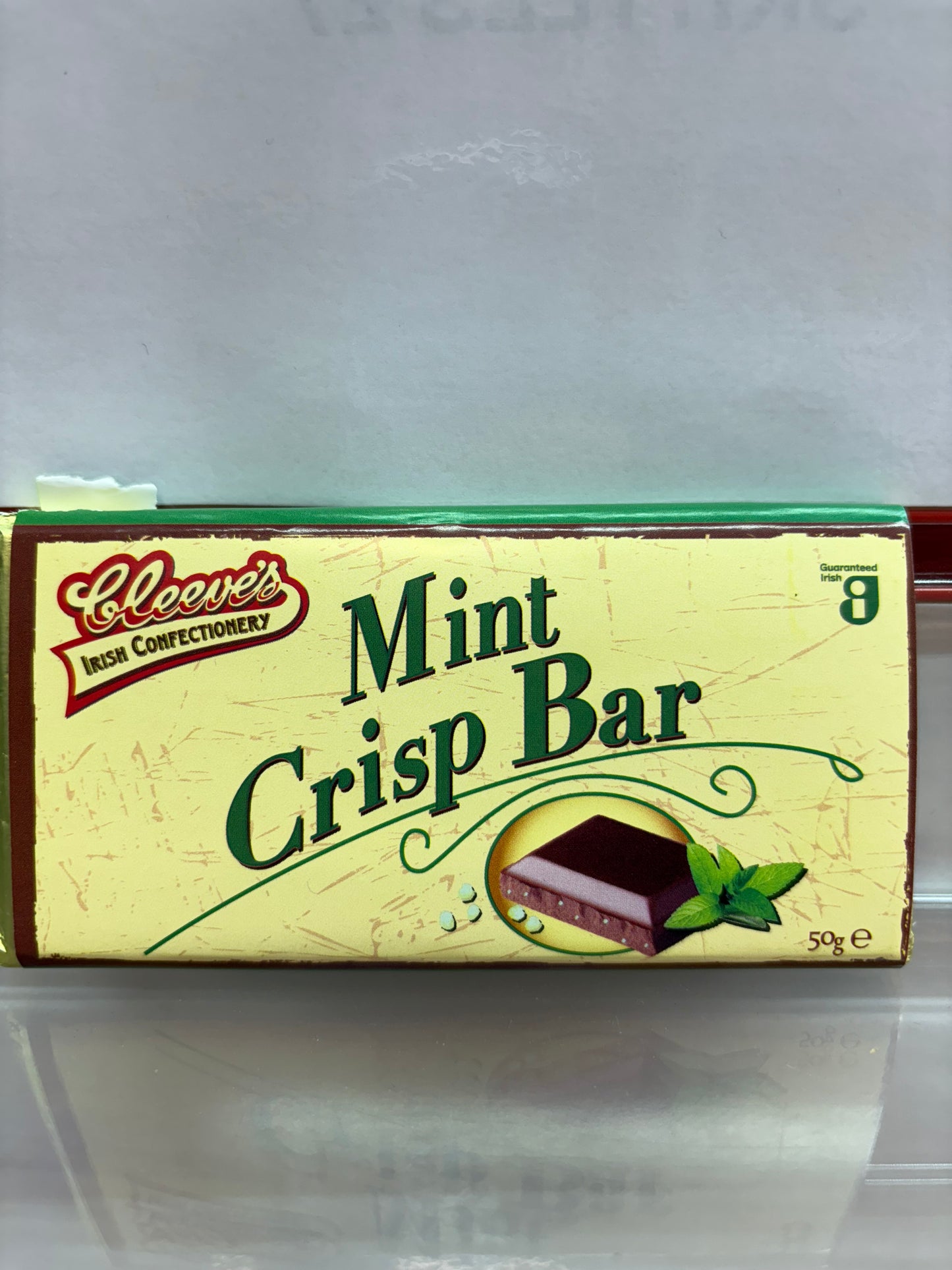 Cleeves Mint Crisp Bar 50g