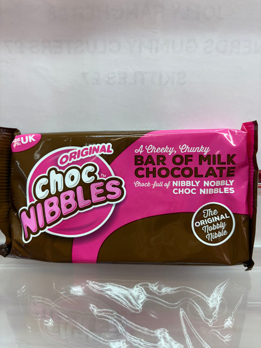 Choc Nibbles Bar 100g