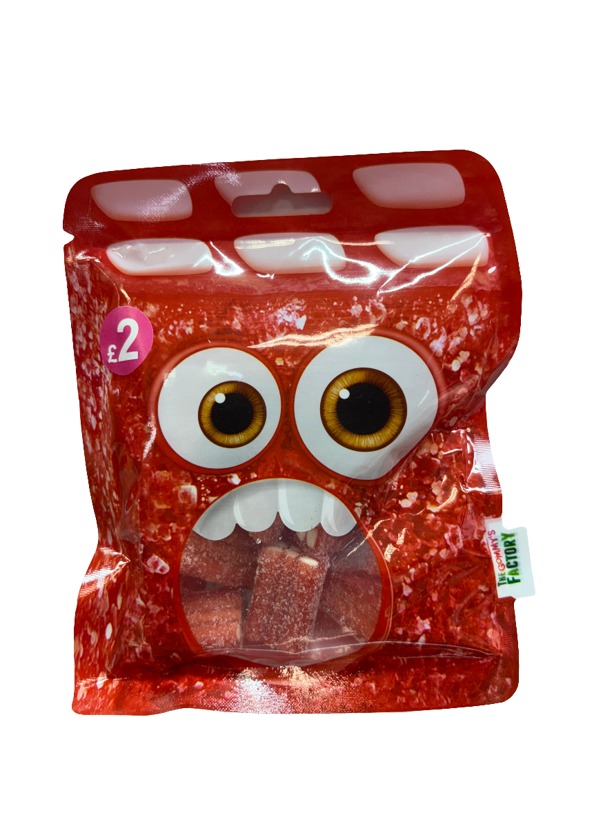 Gommy Factory Red Liquorice Bricks