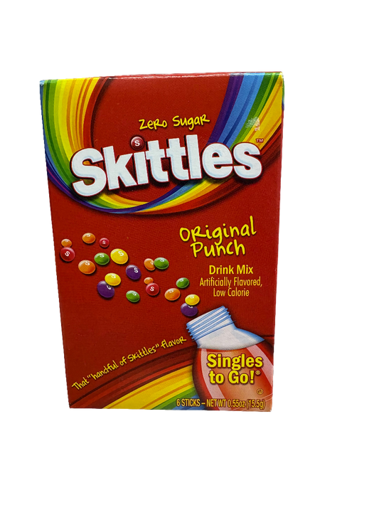 Skittles Original Singles to Go Drink Mix