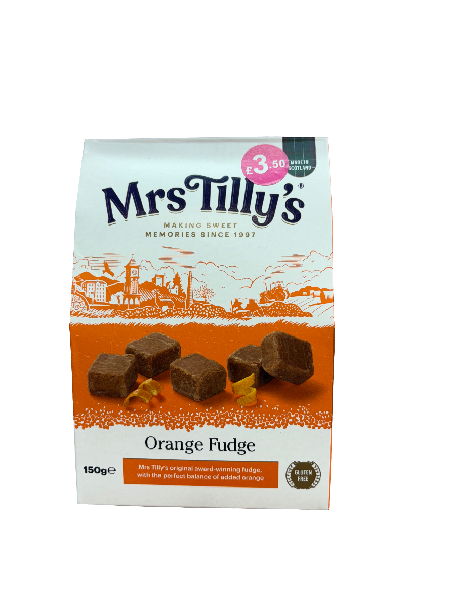 Mrs Tilly’s Orange Fudge