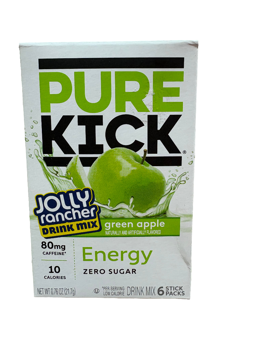 Pure Kick Jolly Rancher Apple Singles To Go