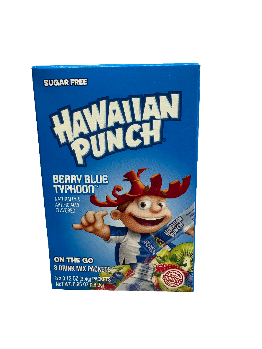 Hawaiian Punch Berry Blue Typhoon Drinks Mix