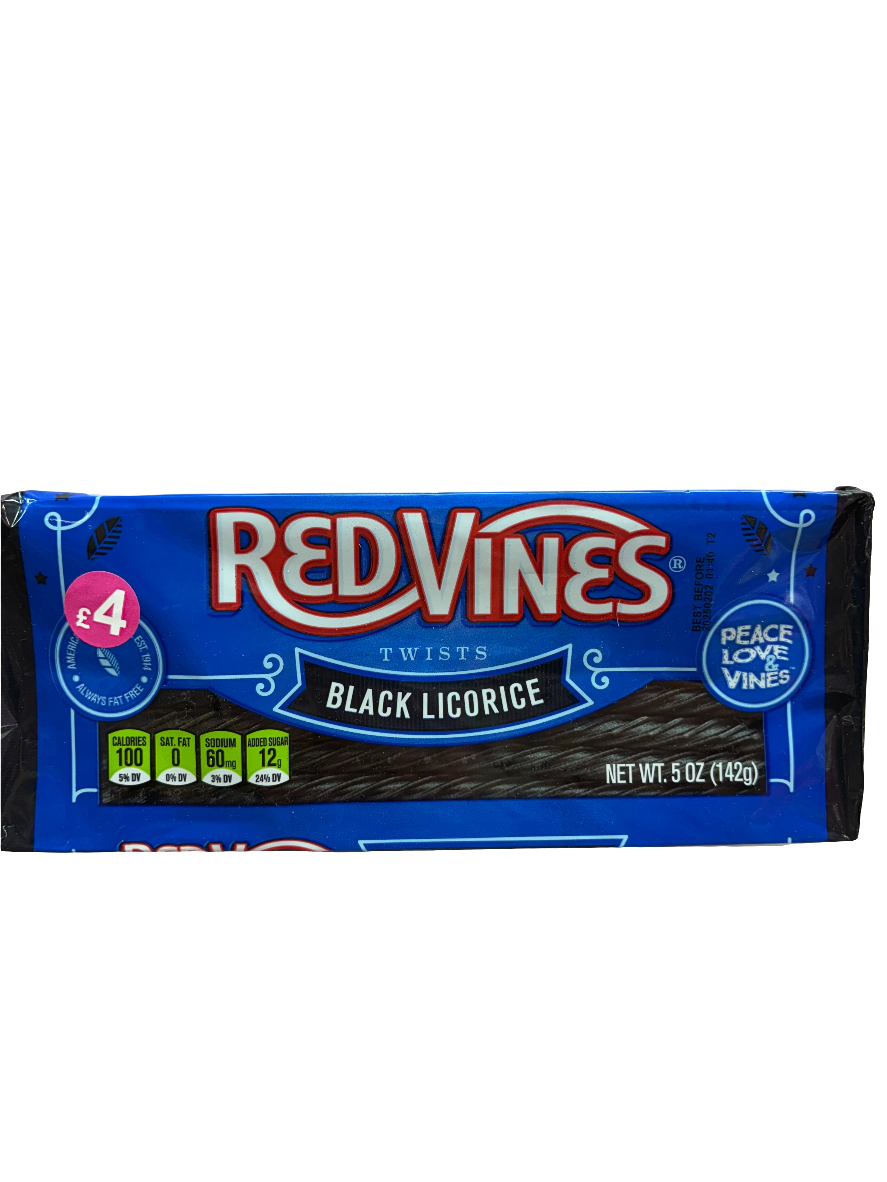 Red Vines Black Liquorice Twists