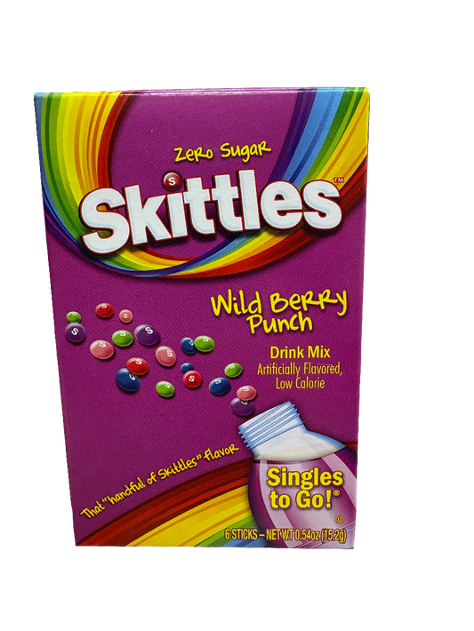 Skittles Wild Berry Singles To Go