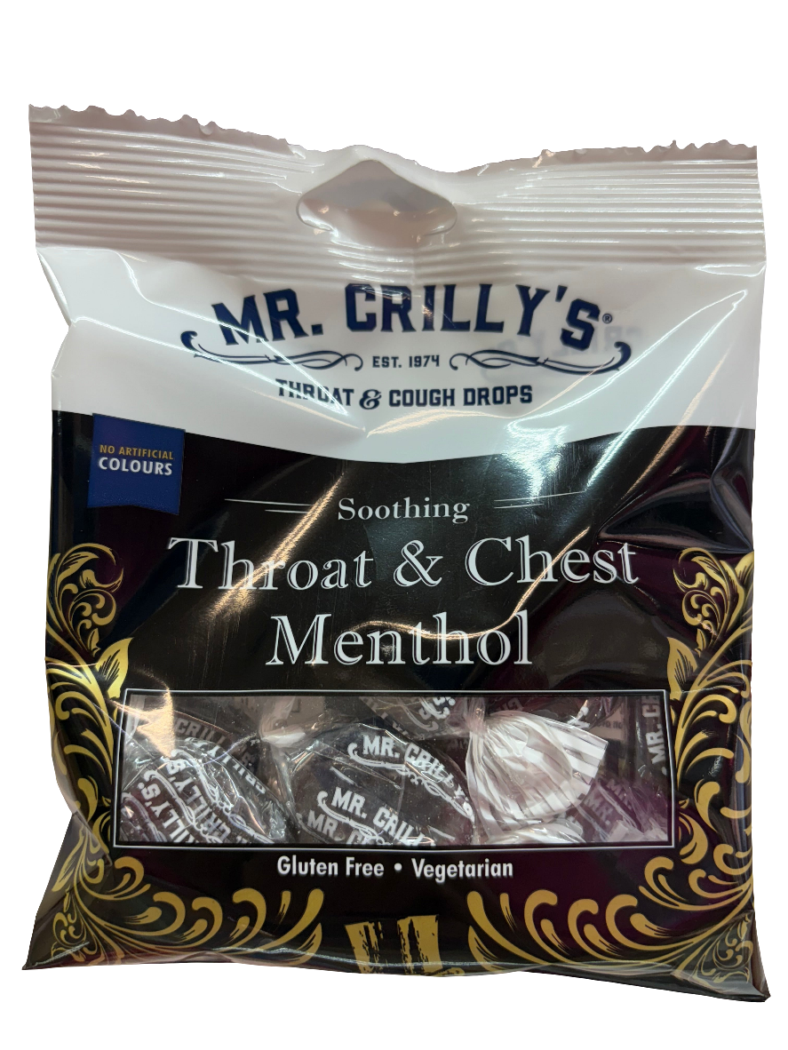 Mr Crilly’s Throat & Cough Drops