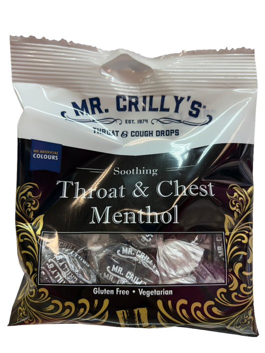 Mr Crilly’s Throat & Cough Drops