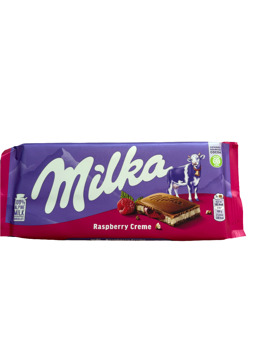 Milka Raspberry Creme