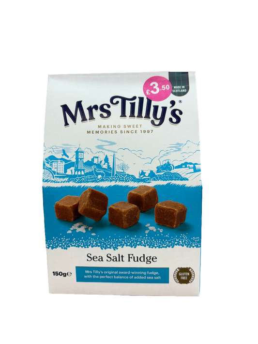 Mrs Tilly’s Sea Salt Fudge