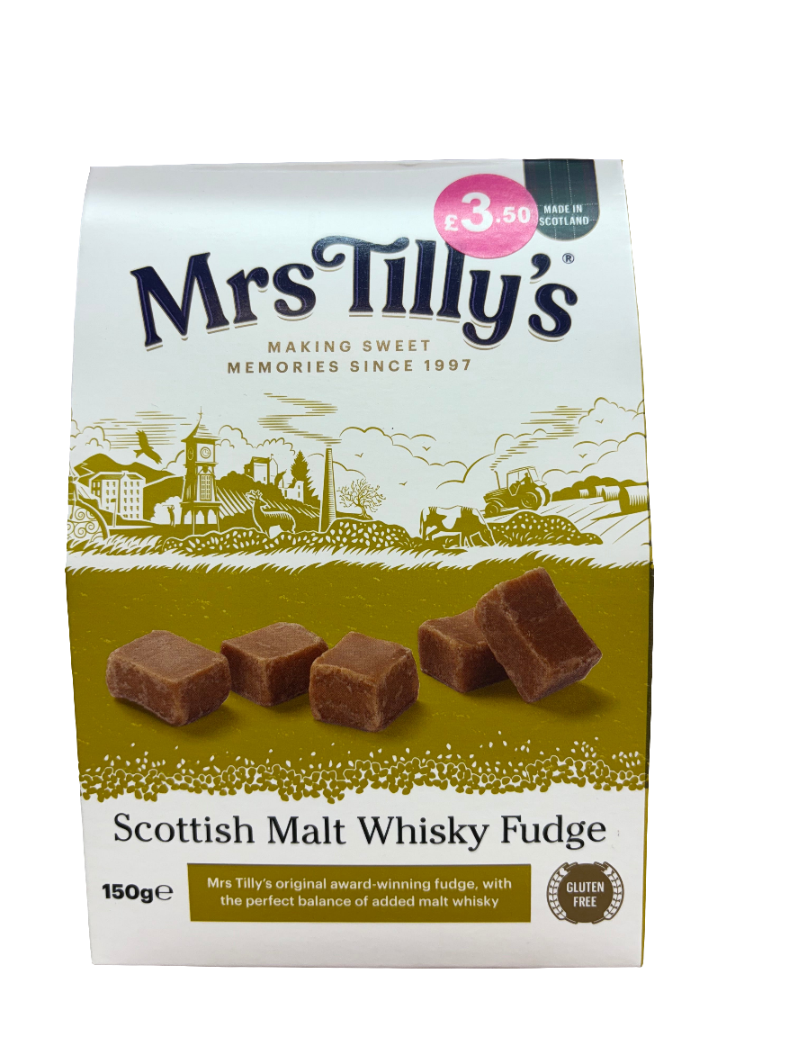 Mrs Tilly’s Malt Whisky Fudge