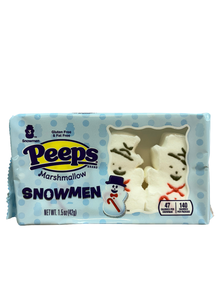 Peeps Snowmen