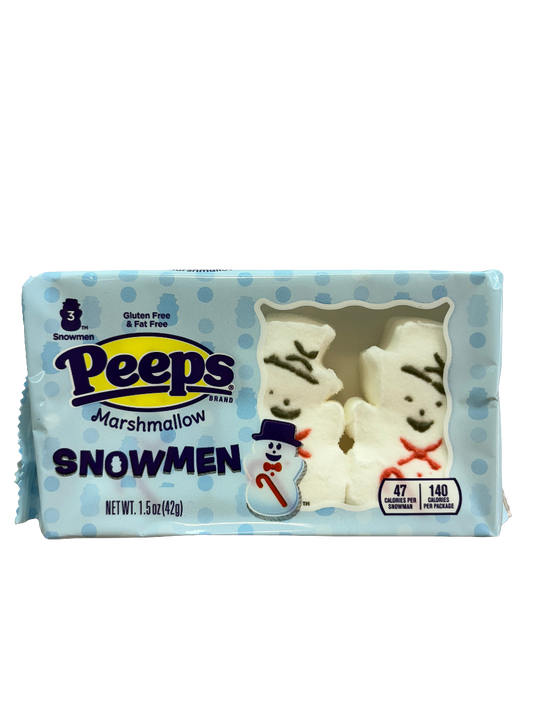 Peeps Snowmen