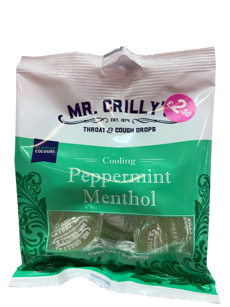 Mr Crilly’s Throat & Cough Drops