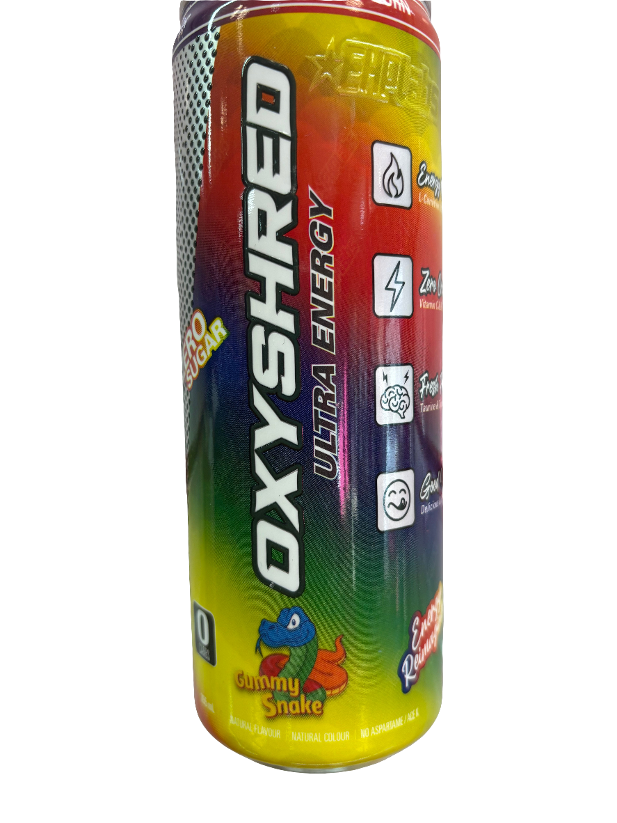 Oxyshred Gummy Snake Ultra Energy