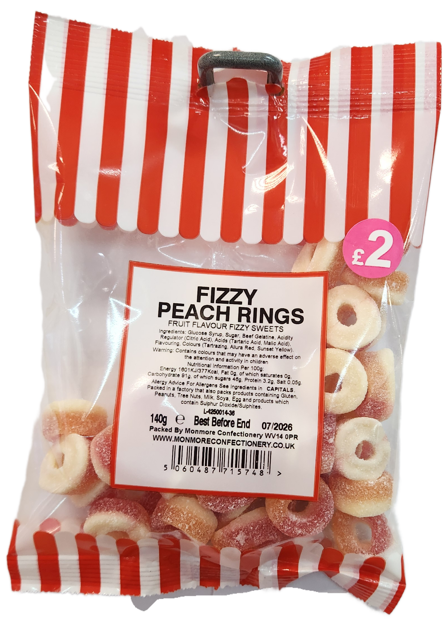 Fizzy Peach Rings