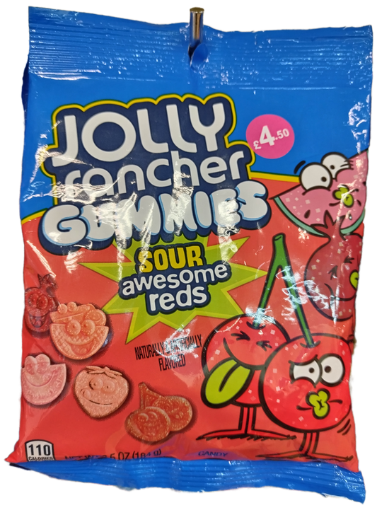 Jolly Rancher Gummies Sour Awesome Reds