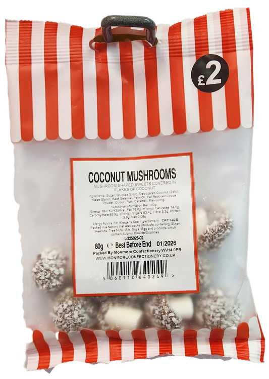 Coconut Mushrooms