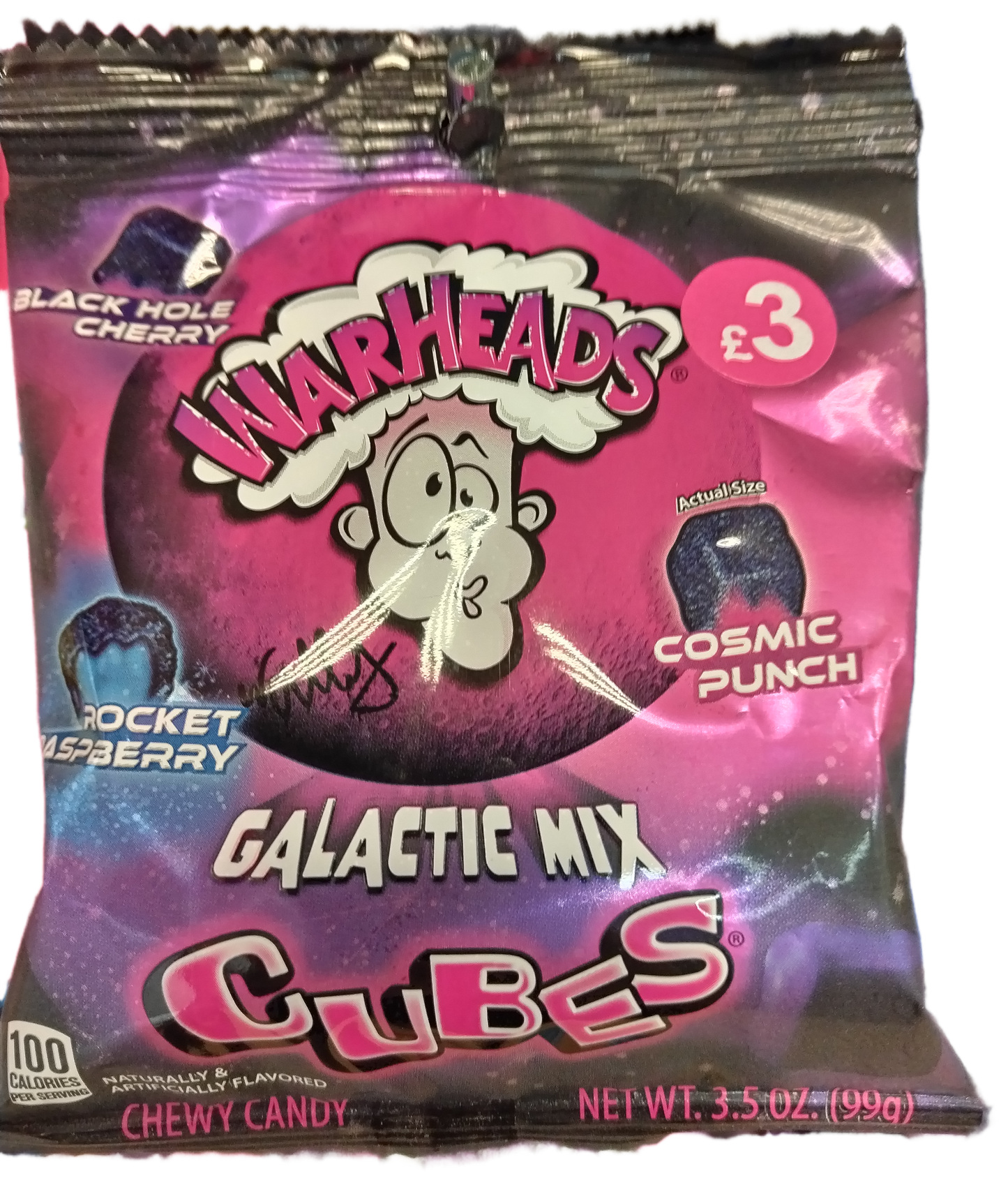 Warheads Cubes Galactic Mix