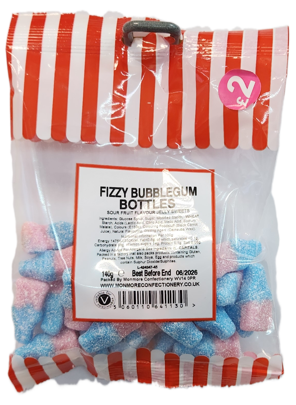 Fizzy Bubblegum Bottles