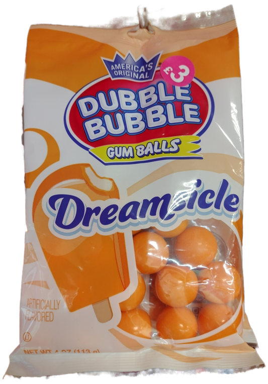 Dubble Bubble Dreamsicle Gum Balls