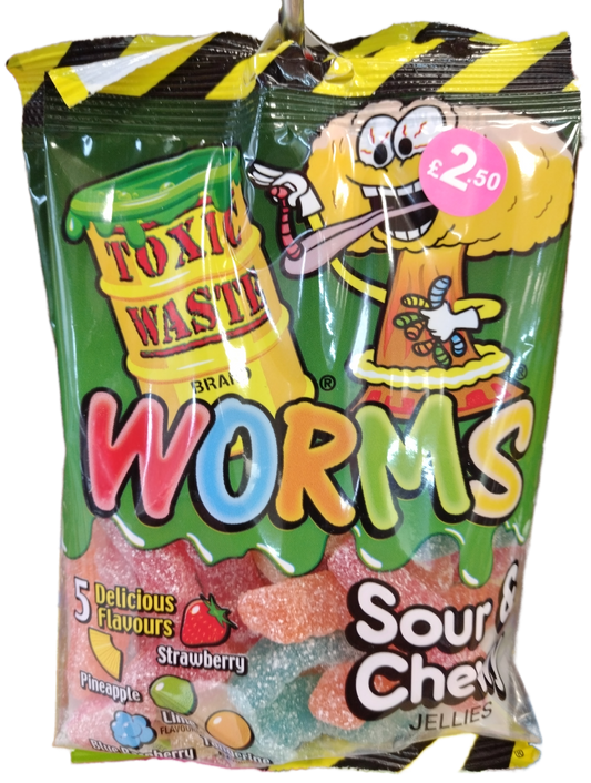 Toxic Waste Gummy Worms