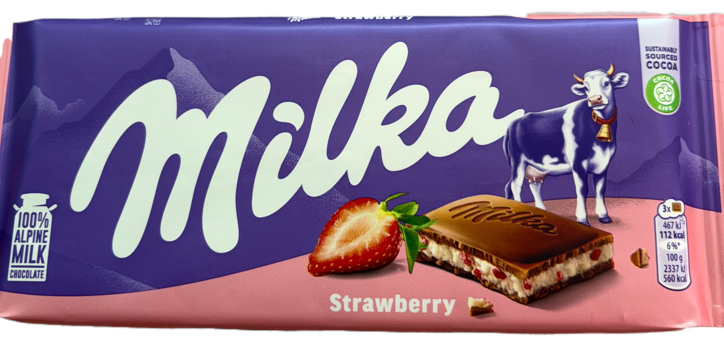 Milka Strawberry