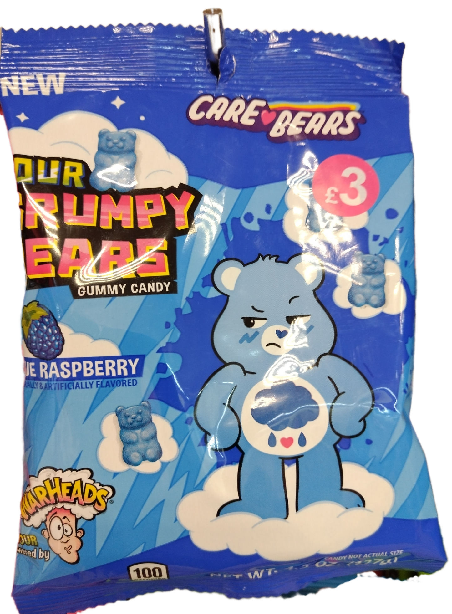 Warheads Care Bears Sour Grumpy Bears