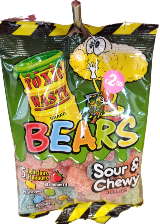 Toxic Waste Gummy Bears