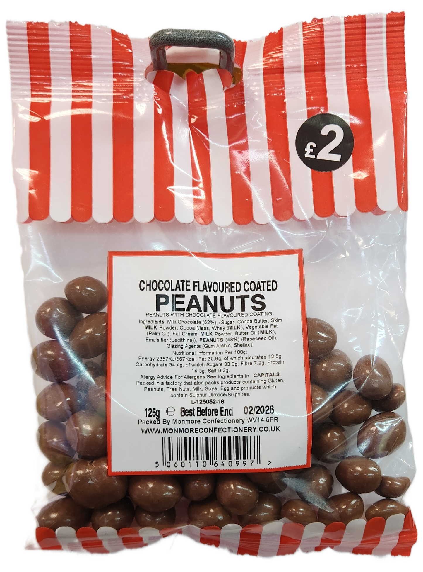 Chocolate Flavored Coated Peanuts