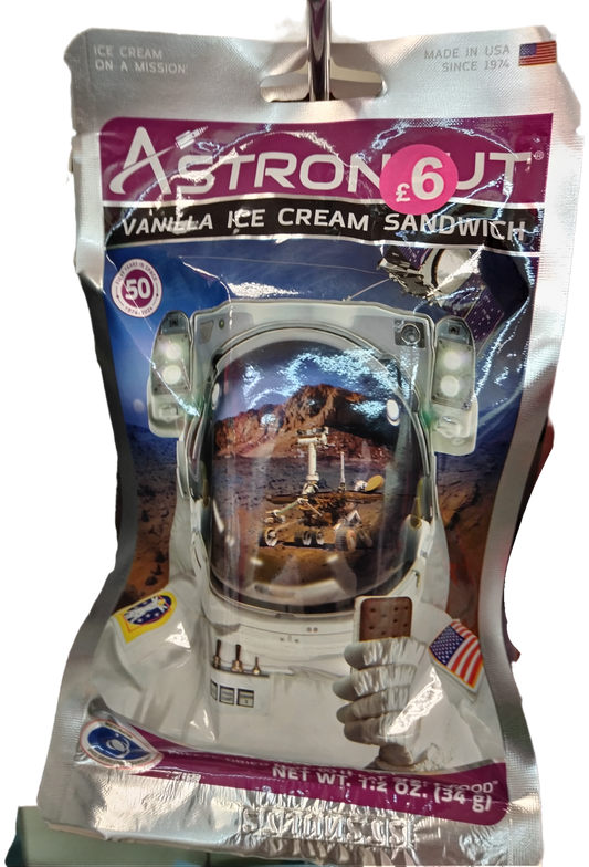 Astronaut Freeze Dried Ice Cream Sandwich